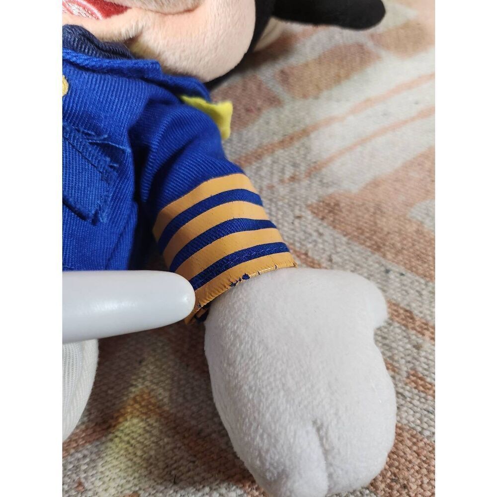 Walt Disney Mickey Sailor Plush Stuffed Animal Toy #A91 - Picture 3 of 7